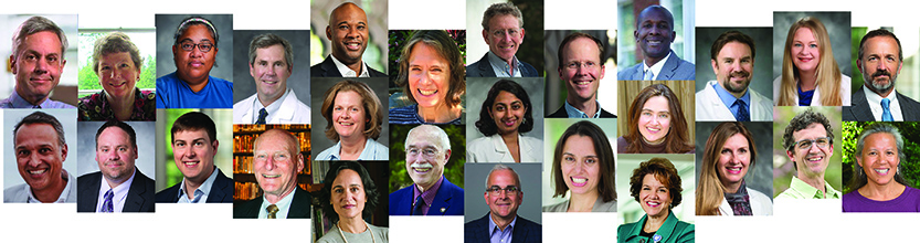 Headshots of Trent Center faculty and faculty associates