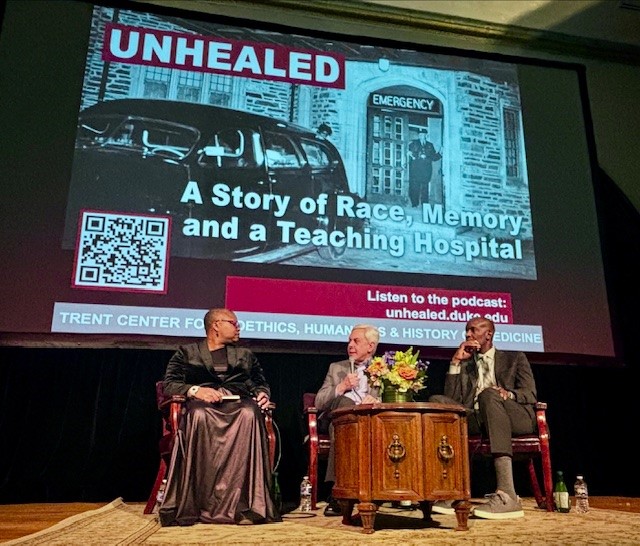picture of Adriene Lentz-Smith, Jeffrey Baker and Damon Tweedy