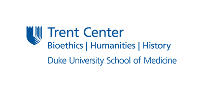 Logo: Trent Center Bioethics / Humanities / History, Duke University School of Medicine -- with Duke shield