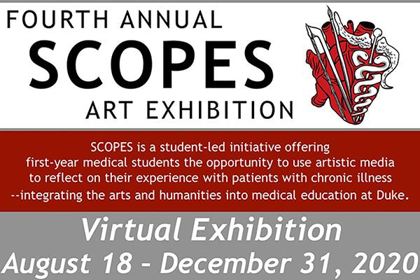 Fourth Annual SCOPES Art Exhibition - Virtual Exhibition Aug 18 - Dec 31, 2020