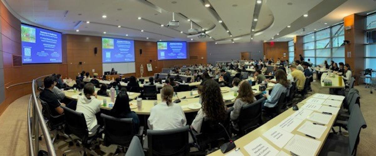 picture of first year medical students